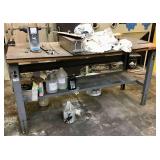 Shop Workbench and Contents