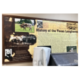 Framed Poster - History of the Texas Longhorns