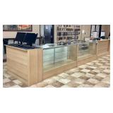 Store Counter with Showcases