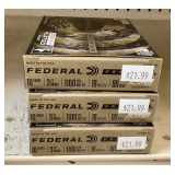 3 Boxes Federal 10ga 00 Buck Ammo