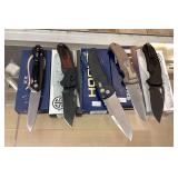 5 Assorted Brand Knives