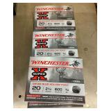 13 Boxes Winchester 20ga Slug Ammo