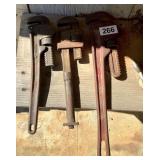 3 Pipe Wrenches