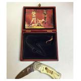 Collectible Folding Knife in Box