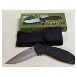 Frost Folding Knife with Sheath