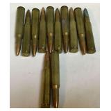 12rds Loose 30-06 Springfield Cartridges