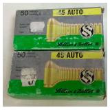 100rds Sellier & Bellot 45ACP