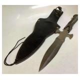 Fixed Blade Knife w/Sheath