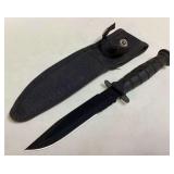 Fixed Blade Knife w/Sheath
