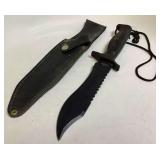 Fixed Blade Knife w/Sheath