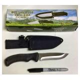 Fixed Blade Knife w/Sheath