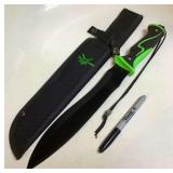 Large Fixed Blade Sheath Knife