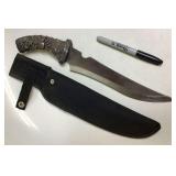Large Fixed Blade Sheath Knife