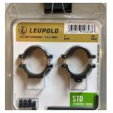Leupold 49898 Std 1in Low Scope Rings