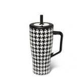 30oz Brumate Black/White Leakproof Tumbler A22