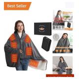 KSFJZF Heated Blanket, Battery Operated AZ52