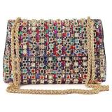 Rhinestone Evening Clutch Purse AZ53