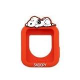 4pk Peanuts Snoopy Watch Bumper For Iphone A7