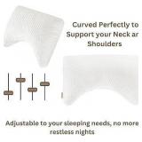 Sz Q Coop Adj Crescent Shredded Pillow A9