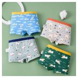 11pk Sz 5/6 Boys Animal Print Boxer Briefs A10