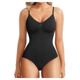 S Seamless Sleeveless V-Neck Bodysuit AZ23