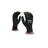 Sz S 12pr Dulfine Safety Work Gloves 13G Knit A2