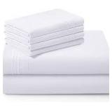 Sz K White Yugyvob 800G Deep Pocket Sheet Set A1