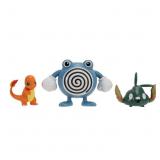 Pokï¿½mon: Charmander, Trubbish & Poliwhirl 3pk AZ26
