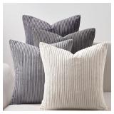 Topfinel Cushion Cover 4pk Pillow Covers AZ51