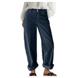 SZ M Flamingals Wide Leg Jeans AZ51