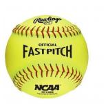 4Pk Of Rawling Recreational Fastpitch Balls A57