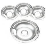 4 Pcs Drip Pan Electric Stone Burner Covers A58