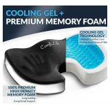 Gel Enhanced Seat Cushion & Cooling Pillow AZ23