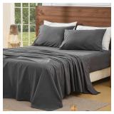 Bedlifes 100% French Pure Linen Sheets Queen AZ27