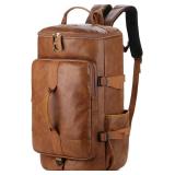 Lg Baosha Leather Duffle Backpack A18