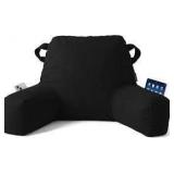 Unisakey 62-093-Black Velvet Reding Back Pillow A3