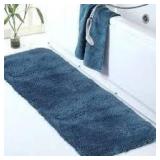 24x72 Bluish Teal Bathroom NonSlip Rug A10