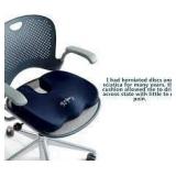 ComfiLife 17x14 Black Memory Foam Seat Cushion A10