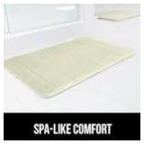 22x30 Sage Green Memory Foam Bath Mat A19