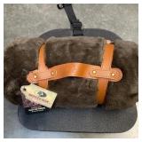 50x70 Brown Faux Fur Mossy Oak Throw A63