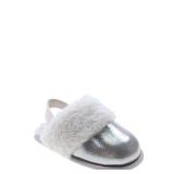 SZ 9/10 Toddler Metallic Scuff Slippers AZ47