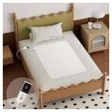 Sz Mini Twin 31x55 Gotcozy Heated Mattress Pad A7