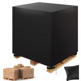 Loenel Pallet cover Wit Pockets Sz 137X137X191 A95