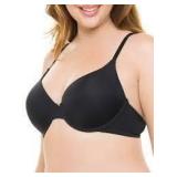 Sz 42DD Black No Boundaries Underwire Bra A114