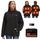 Sz M Black Reg. Womens Gozti Heated Jacket A6