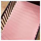Parent's Choice Pink Crib Sheet A3