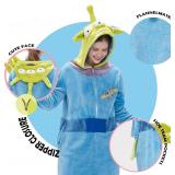 Sz L Beauty Shine Alien Blue/Green Onesie A117B