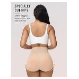 Sz M Nude Butt Enhancing Shapwear Shorts A115