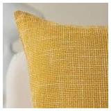 2pk Kevin Textile 20x20 Gold Pillow Cover A115