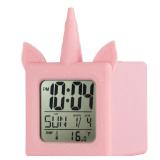 Your Zone Pink Unicorn Alarm Clock AZ27